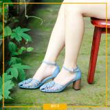 giày sandal nữ cao gót - CG709 [MÀU NÂU]