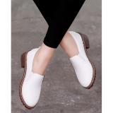 [NHẸ BỀN] Giày slip on da trơn đế nâu S207