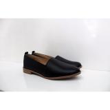 Giày slip on da vân ALWAYSTILL (Đen)