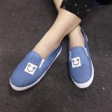 Giày slip on Koin mặt cười jean nhạt VV88