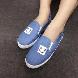 Giày slip on Koin mặt cười jean nhạt VV88