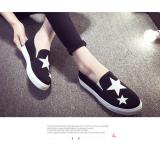 Giày slip on Koin ngôi sao màu đen VV33
