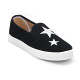 Giày slip on Koin ngôi sao màu đen VV33