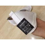 Giày Slip on lazer cut đế độn 4 phân VAGABOND (Trắng)