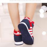Giầy sneaker cờ anh  - Size 31 đến 36 - đỏ đen