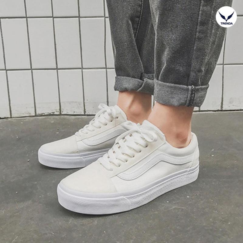 Giày Sneaker Thể Thao Thời Trang Cao Cấp Trenda - GD15 Đen
