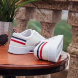 Giày Sneaker Thời Trang Nữ - Doha shop SN005TD Trắng Phối Đỏ