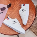 Giày Sneaker Thời Trang Nữ - Doha shop SN005TD Trắng Phối Đỏ