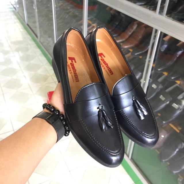 Giầy Tây Hàn Quốc Chuông Đen