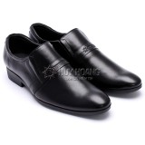 Giày tây nam da bò màu đen TH7107