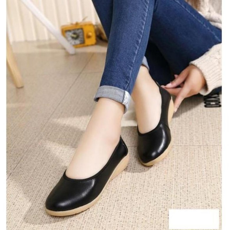 Giày Thấp Gót Da Thật giá rẻ