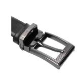 HL5105 - Thắt lưng nữ Huy Hoàng cỡ lớn màu đen