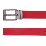 HL5125 - Thắt lưng nữ da thật Huy Hoàng màu đỏ