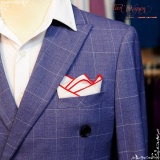 Khăn cài túi áo vest - Pocket Square - phụ kiện cài áo vest