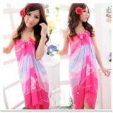 Khăn choàng / sarong đi biển + Túi đựng mỹ phẩm