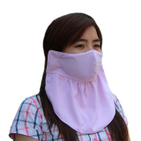 [HCM]zigzag MAS00409- Khẩu trang lớn chống nắng UPF50+ (hồng)