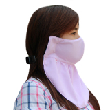 [HCM]zigzag MAS00409- Khẩu trang lớn chống nắng UPF50+ (hồng)