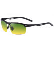 Kính mát unisex Bertha B8550 (Đen phối xanh)