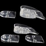 Lót giày tăng chiều cao silicon (Trắng).