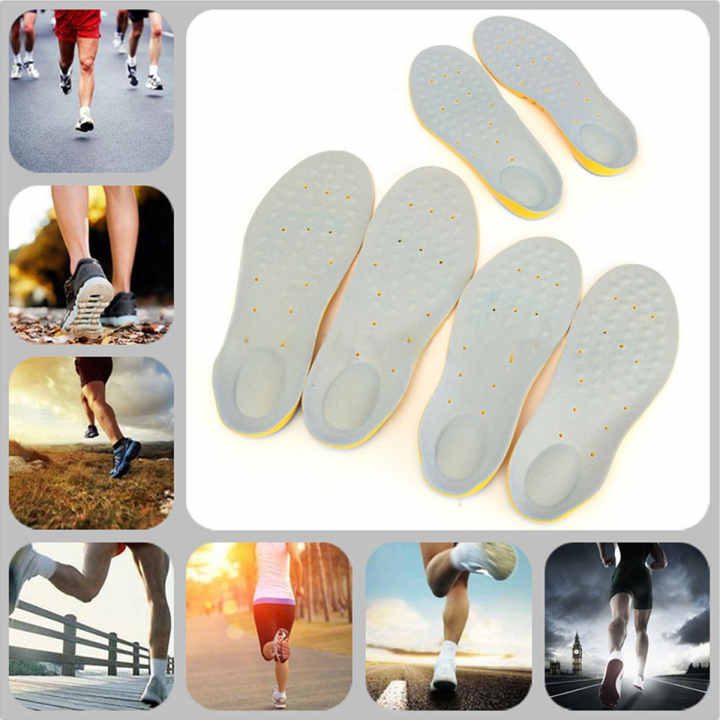 Memory Foam Orthotics Arch Pain Relief Support Shoes Insoles Insert Pads M - intl