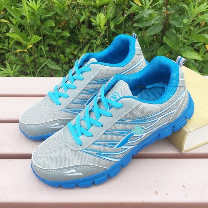 Mens Casual Fashion Style Lightweight Sports Shoes Breathable Running Shoes Male Athletic Outdoor Sneakers - blue - intl