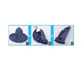 Mũ gấp đi biển chống nắng bé gái (Hồng nhạt)