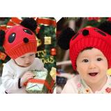 Nón len gấu Panda cho bé (Màu đỏ)