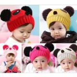 Nón len gấu Panda cho bé (Màu đỏ)