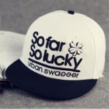 Nón snapback lưỡi chai nữ chất liệu cao cấp mầu trắng cá tính