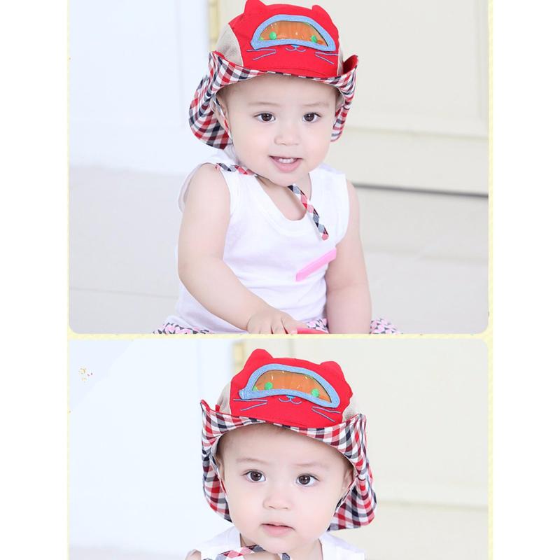 Nón, Mũ vành bé gái,bé trai cực dễ thương, phong cách Hàn Quốc 2018 ĐLL33