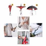 Ô dù gấp ngược độc đáo họa tiết 3D