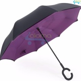 Ô gấp ngược cao cấp mẫu mới 2017-Màu Tím