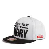 PREMIER Nón Snapback Hàn Quốc - ANGRY/ WH