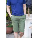 Quần đũi short màu xanh bộ đội