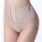 Quần gen nịt bụng định hình 3 khóa cài (da)