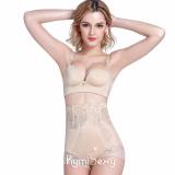 Quần gen nịt bụng lưng viền hoa Kymisexy (Kem)