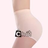 Quần Gen Nịt Bụng Vân Sọc Cao Cấp(Kem)