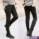 Quần Jean Nam Ôm Body( màu đen) vải dày co giãn tốt HotBoy Hàn Quốc