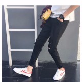 Quần Jean Nam Rách Kiểu - Jean dày co giãn tốt.