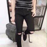Quần jean nam body vải co giãn tốt. (màu đen) đen huyền thoại