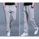 Quần Jogger da cá nam hàn quốc cao cấp (xám )