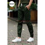 Quần Jogger Kaki Nam Chất Mát - Xanh Đậm