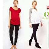 Quần legging bầu cotton