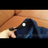 (XẢ HÀNG) QUẦN LEGGING GIẢ JEAN CHO BÀ BẦU (Đen)