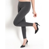 Quần legging thun ôm nữ khoá kéo Navi