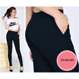 Quần Legging nữ trơn 2 túi xéo