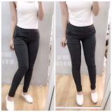 [HCM]Quần Legging Nữ Trơn 2 Túi Xéo