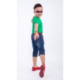 Quần lửng bé trai Ugether UKID158 (Xanh jeans đậm)