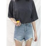 Quần short denim rách EMMIE