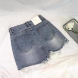 Quần short denim rách EMMIE